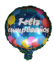 Cargar imagen en el visor de la galería, Globo Metalizado Feliz Cumpleaños 10 Pulgadas (Inch)